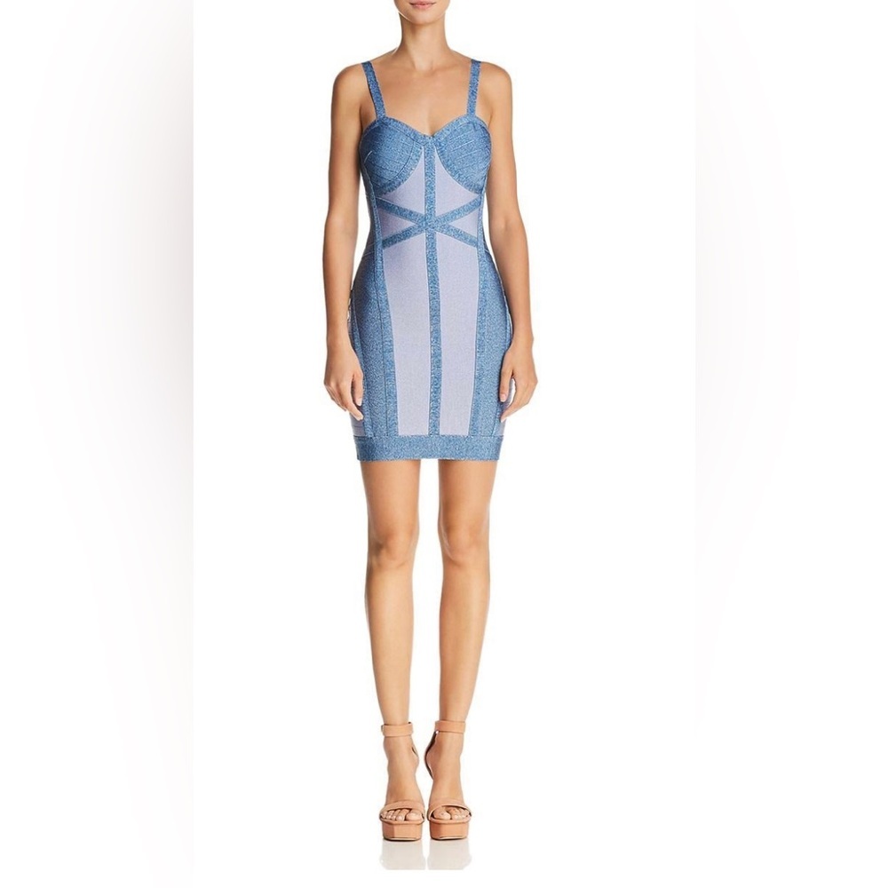 AKIRA - Denim Style Bandage Dress - Women’s Size S